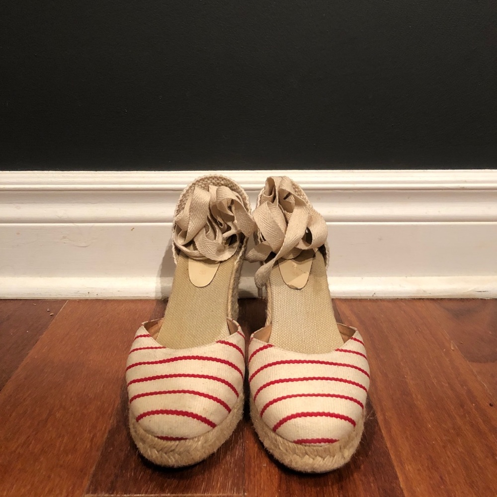 Parisian wedge espadrilles